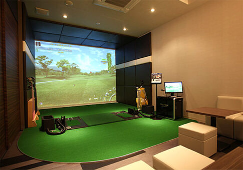 福岡のシミュレーションゴルフ施設
