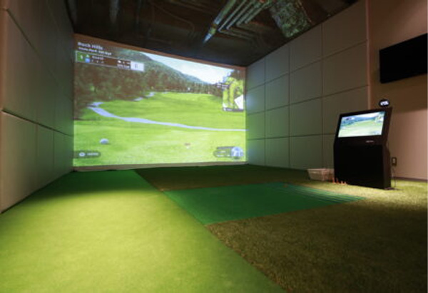 Private Golf Studio 1st 品川シーサイド店のシミュレーションゴルフ打席