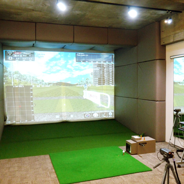 Range Boxのシミュレーションゴルフ打席