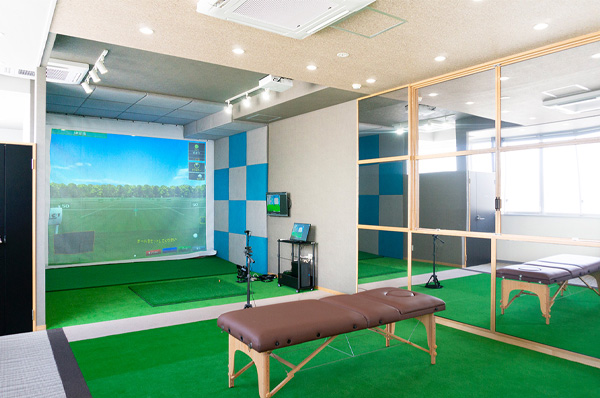 千葉市にあるシミュレーションゴルフ施設